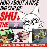 Time | image tagged in wenda offers you a nice big cup of stfu | made w/ Imgflip meme maker