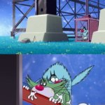 Oggy and the Cockroaches, Lattice Climbing