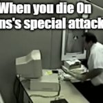 sans fight | When you die On sans's special attack | image tagged in gifs,random | made w/ Imgflip video-to-gif maker