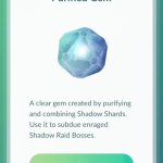 Pokemon GO Purified Gem