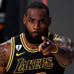 Lebron pointing you