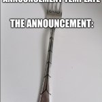 Colonizer announcement template