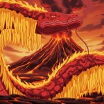 Surturmungandr the serpent of Hellfire