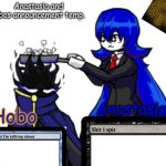 Anastasia and Hobo's shared temp meme