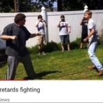 Two retards fighting
