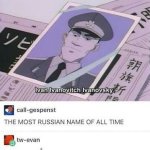 How I see @Russian_Tsarist meme