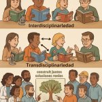 Imagen dividida en tres paneles horizontales (tipo “antes / medi