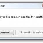 Free Minecraft Malware meme