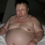 Sleepy Overweight Guy