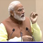 Modi saying "Big Data, Machine Learning, …"