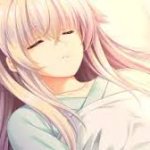 anime girl sleeping