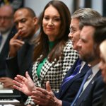 J.D. Vance Trump Cabinet meeting sycophant meme