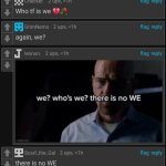 Who's We meme