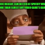 ranked mode??!?!?!?!? | ME WHEN I REALIZE I AM BETTER AT SPOTIFY WRAPPED RANKED MODE THAN I AM AT ANY VIDEO GAME'S RANKED MODE | image tagged in gifs,ranked mode,spotify wrapped | made w/ Imgflip video-to-gif maker