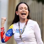 Maria Corina Machado fist - Venezuela