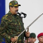 Nicolas Maduro sword