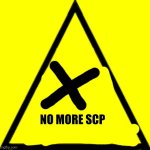 No more SCP