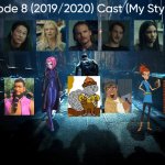 Code 8 (2019/2020) Cast (My Style) | image tagged in code 8 2019/2020 cast my style,meme,memes,spoof cast,code 8,characters | made w/ Imgflip meme maker