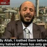 My hatred has only grown