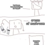 cream o mush template