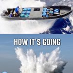 Drug boat