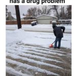 Funny snow meme