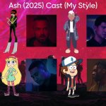 Ash (2025) Cast (My Style) | image tagged in ash 2025 cast my style,meme,memes,spoof cast,ash,characters | made w/ Imgflip meme maker