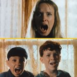 awkward and screaming template meme