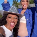 Pregnant bestie GIF Template