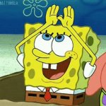 Brotha | WHEN A TEACHER TALKS ABOUT THANKSGIVING BREAK | image tagged in gifs,imagination spongebob | made w/ Imgflip video-to-gif maker