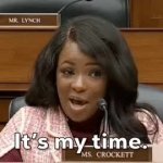 Jasmine Crockett It's my time GIF Template