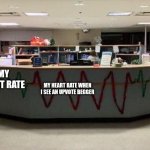 Chrisjoines1 | MY HEART RATE; MY HEART RATE WHEN I SEE AN UPVOTE BEGGER | image tagged in chrisjoines1 | made w/ Imgflip meme maker