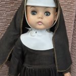 Nun doll template
