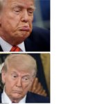 Trump pouting hotline bling