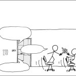 office sword fighting