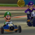 Angry luigi, clam waluigi