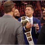 The Miz nearly getting Gang Banged meme