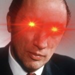 Pierre Trudeau Laser Eyes