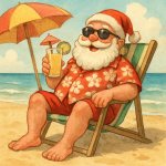 Vacation Santa