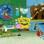 multitasking spongebob GIF Template
