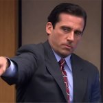 Michael Scott Pointing (Boom Roasted)