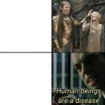 Human beings are a disease