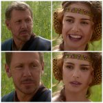 Larry Ellison as Anakin - Padme Meme meme