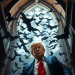 Trump has bats in his belfry. Senile dementia. Crazy. Insane.