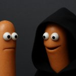 Evil Kermit sausages