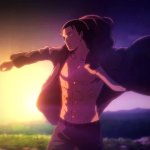 eren yeager walking