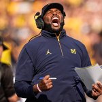 Sherrone Moore Yelling template