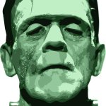 Green Karloff Frankenstein