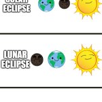 Solar eclipse, lunar eclipse, apocalipse