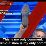 This is my only comment meme